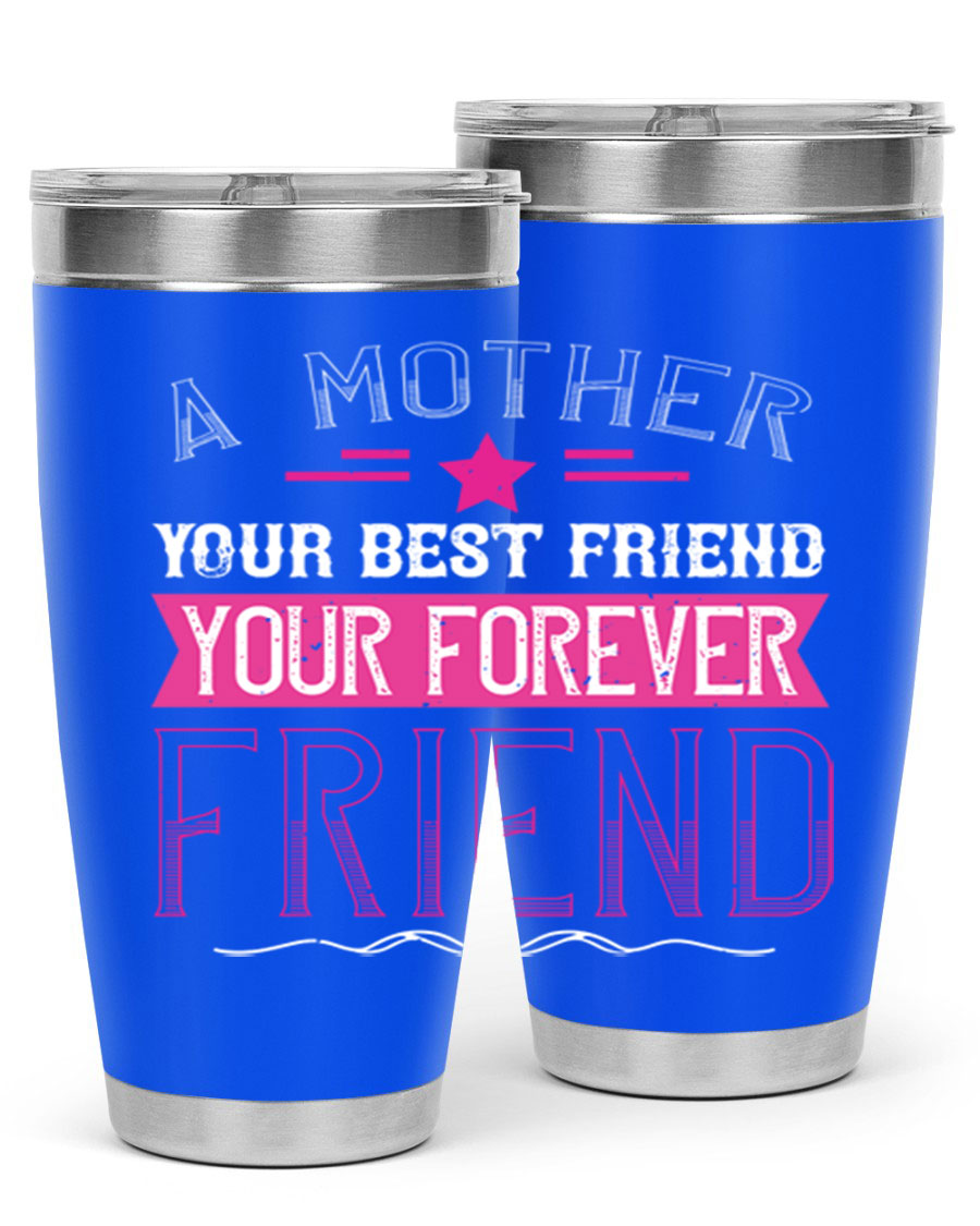 Stylish stainless steel tumbler featuring a heartfelt message about mothers, available in 20oz and 30oz sizes.