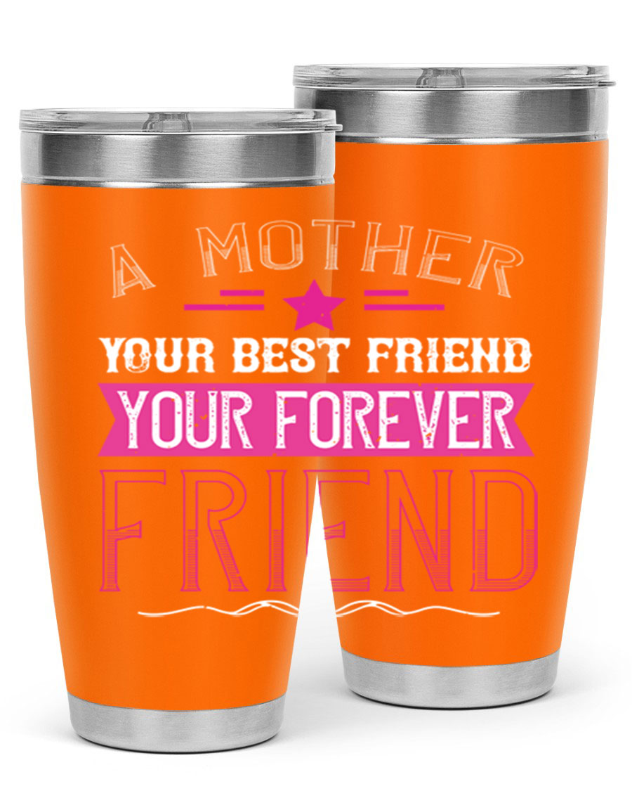 Stylish stainless steel tumbler featuring a heartfelt message about mothers, available in 20oz and 30oz sizes.