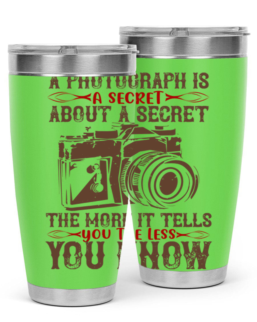 A stylish 20oz and 30oz stainless steel tumbler featuring double wall vacuum insulation, designed to keep drinks hot or cold for hours.