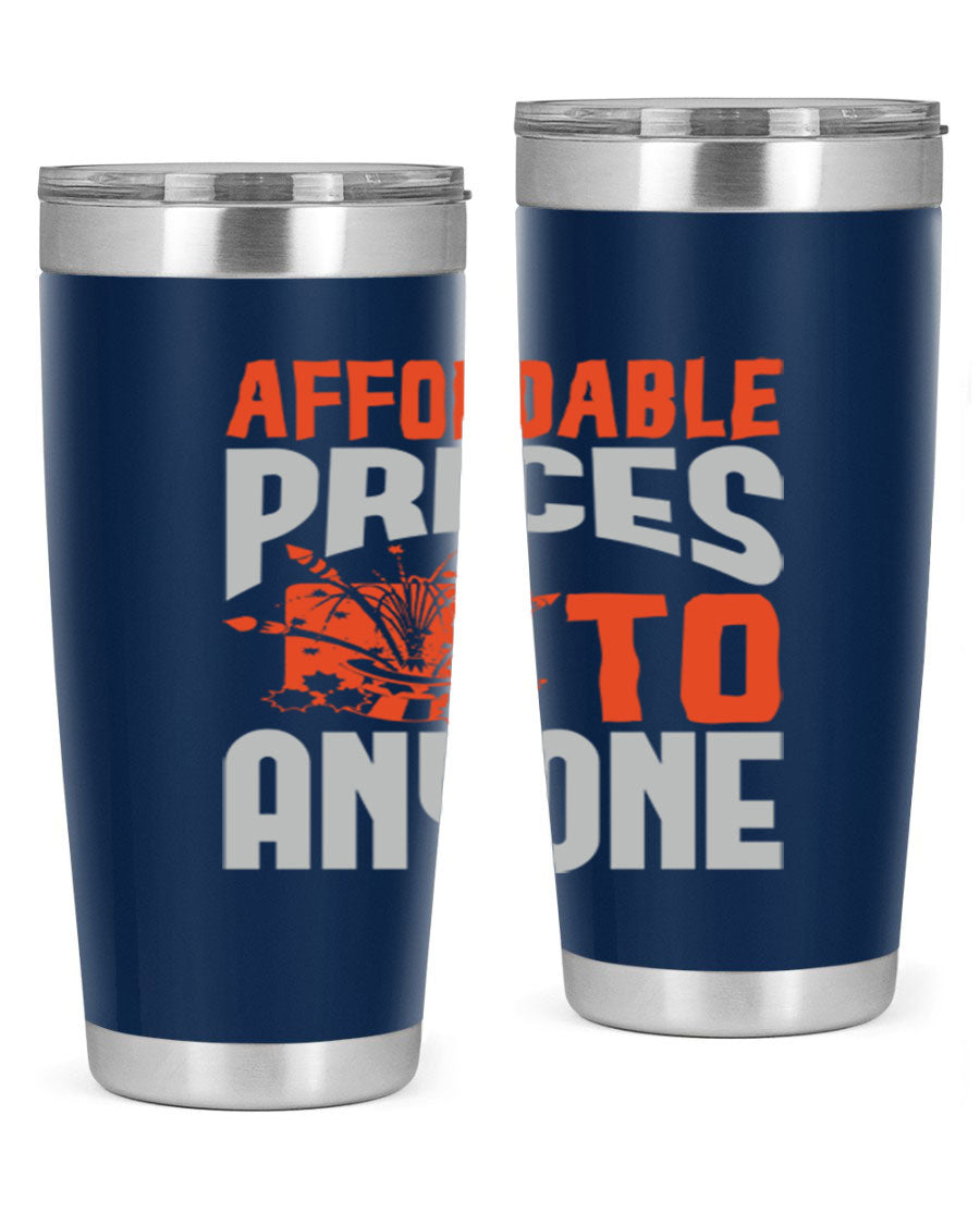 Affordable Style 4# Tumbler in stainless steel with a drink-thru lid, showcasing its sleek design and double wall vacuum insulation.