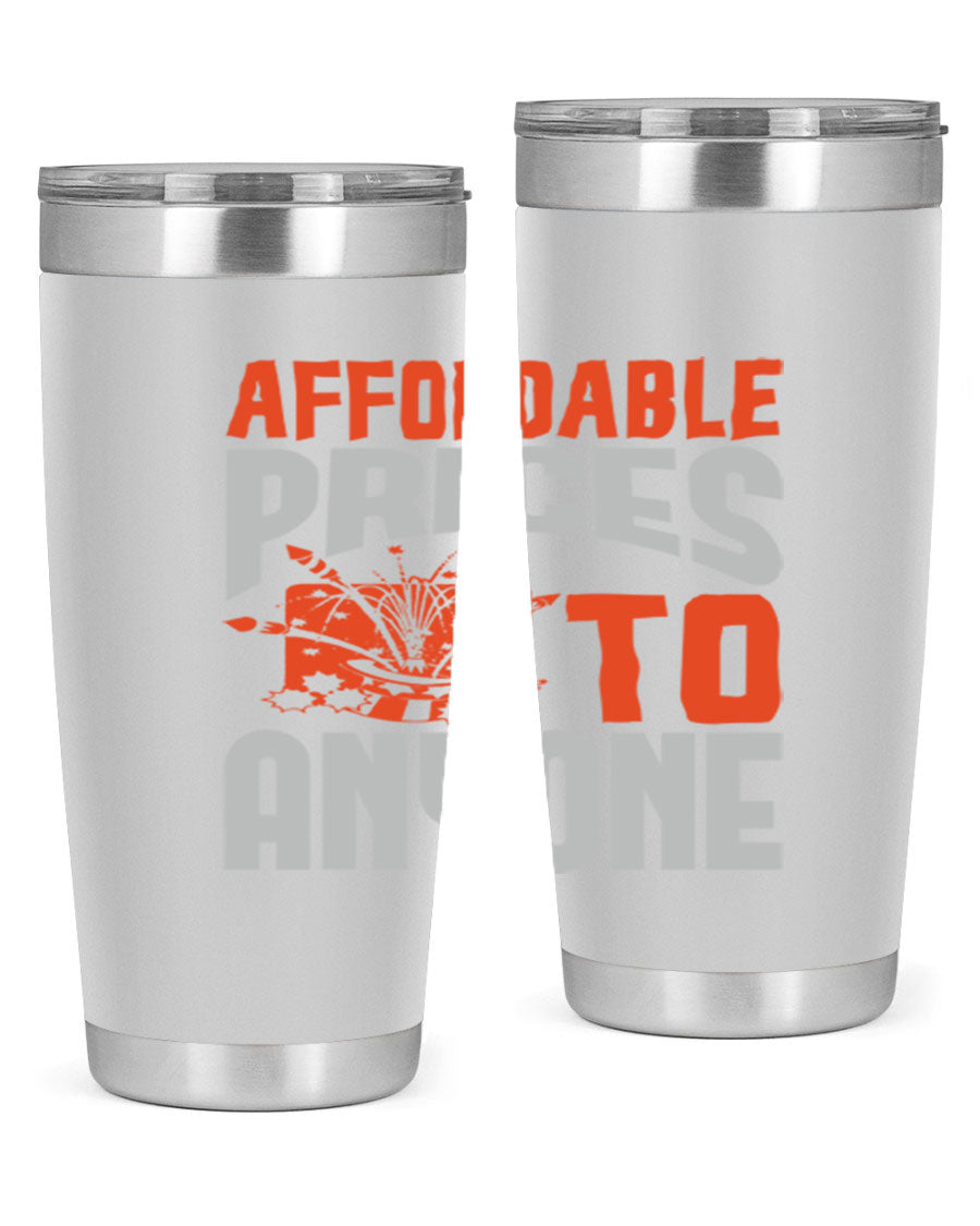 Affordable Style 4# Tumbler in stainless steel with a drink-thru lid, showcasing its sleek design and double wall vacuum insulation.