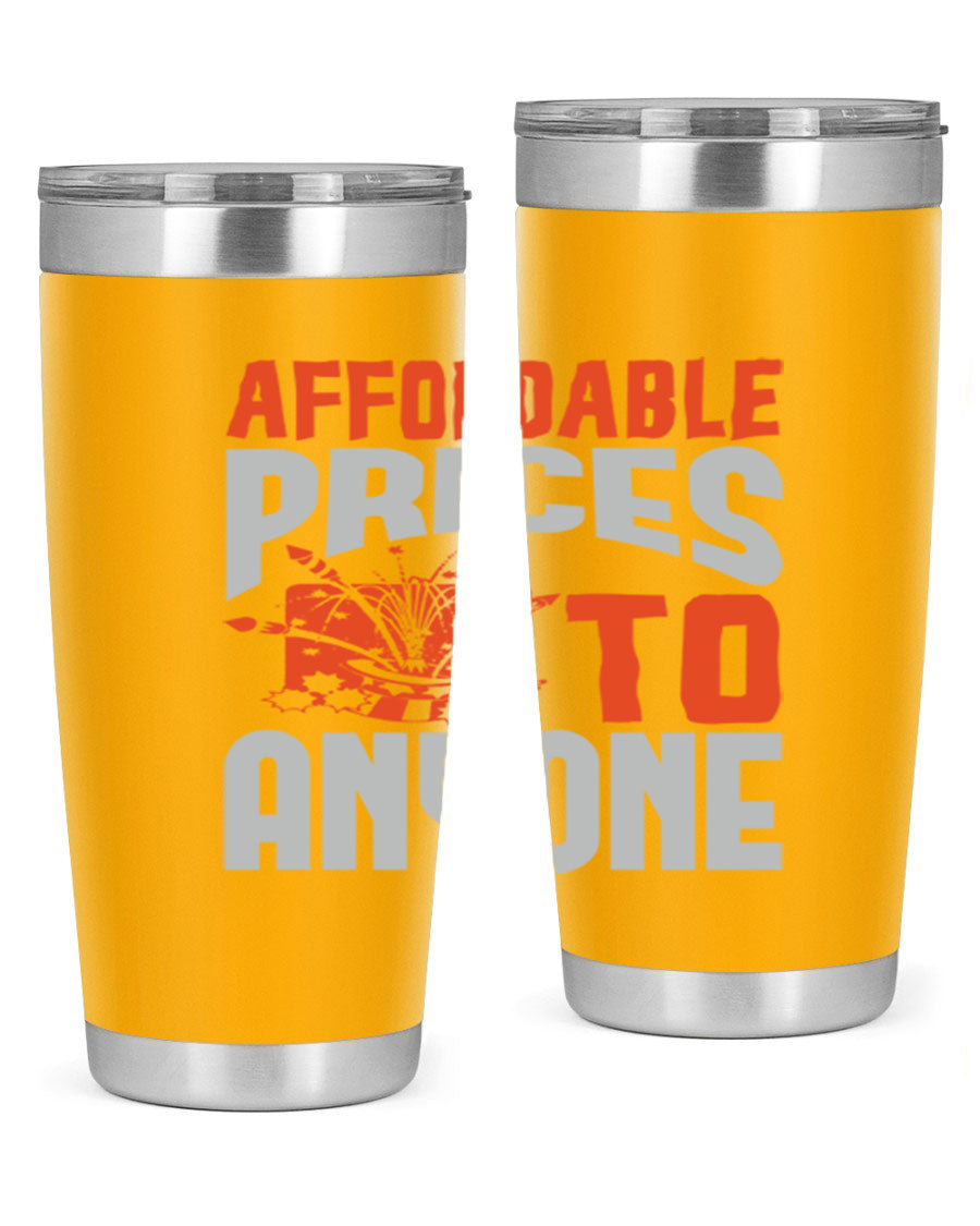 Affordable Style 4# Tumbler in stainless steel with a drink-thru lid, showcasing its sleek design and double wall vacuum insulation.