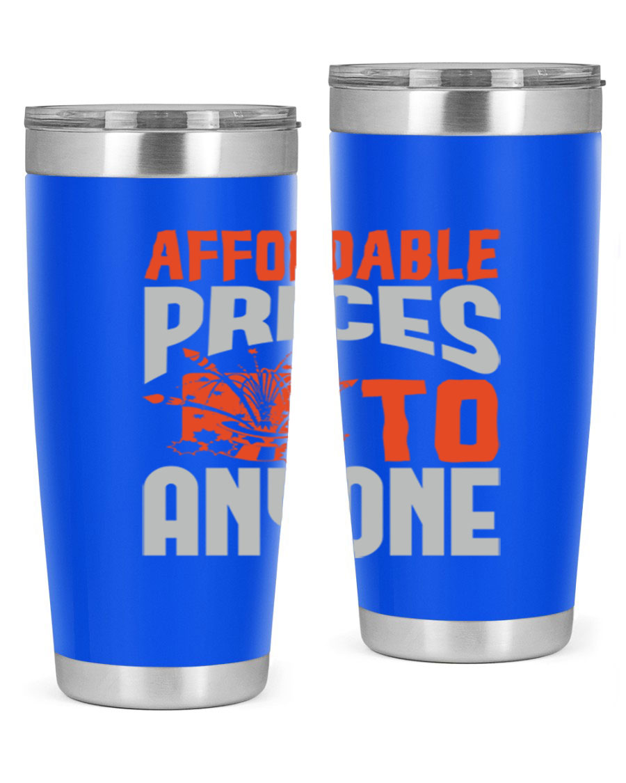 Affordable Style 4# Tumbler in stainless steel with a drink-thru lid, showcasing its sleek design and double wall vacuum insulation.