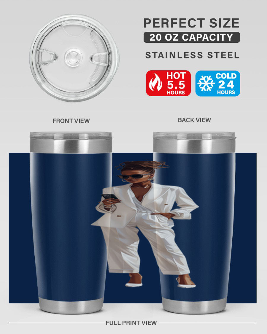 Stylish African American girl cotton tank top displayed on a mannequin, showcasing its vibrant color and comfortable fit.