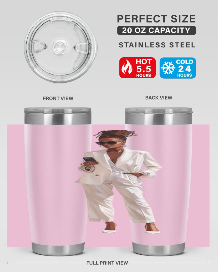 Stylish African American girl cotton tank top displayed on a mannequin, showcasing its vibrant color and comfortable fit.