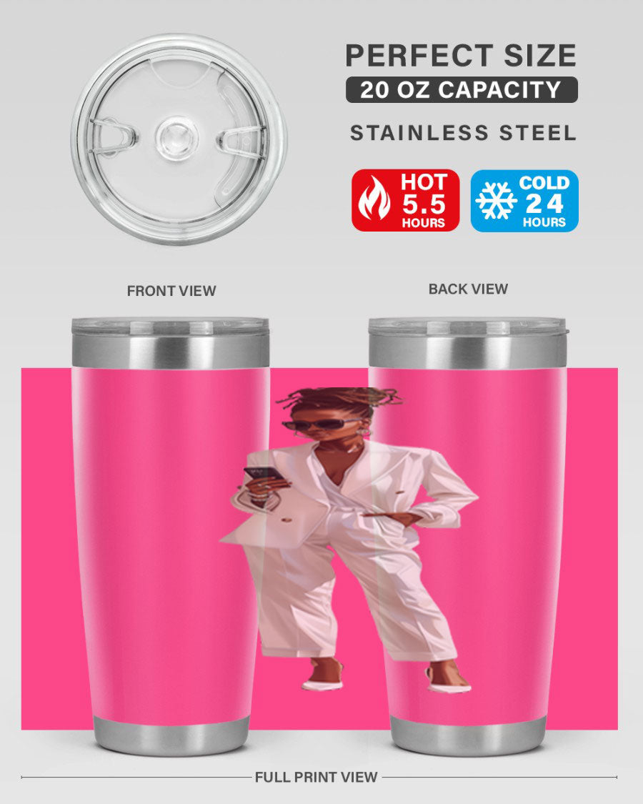 Stylish African American girl cotton tank top displayed on a mannequin, showcasing its vibrant color and comfortable fit.