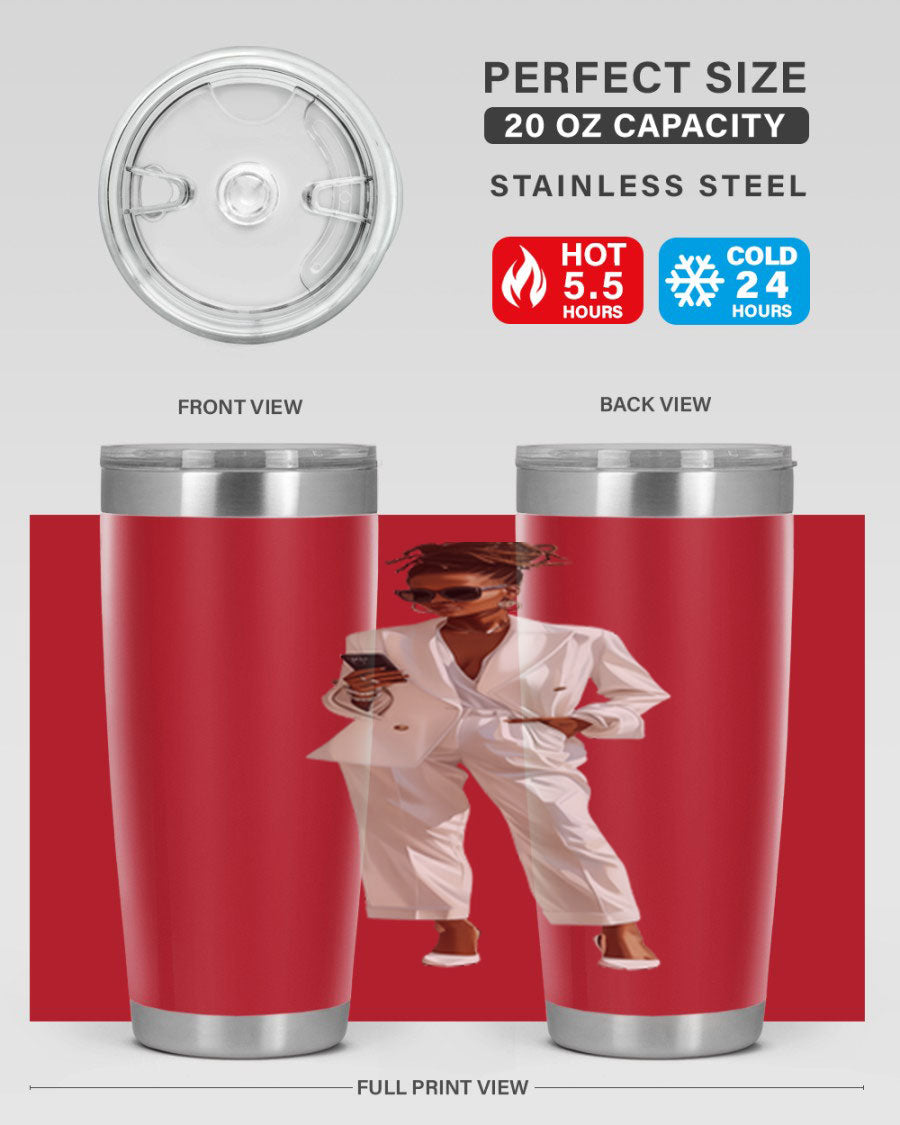 Stylish African American girl cotton tank top displayed on a mannequin, showcasing its vibrant color and comfortable fit.