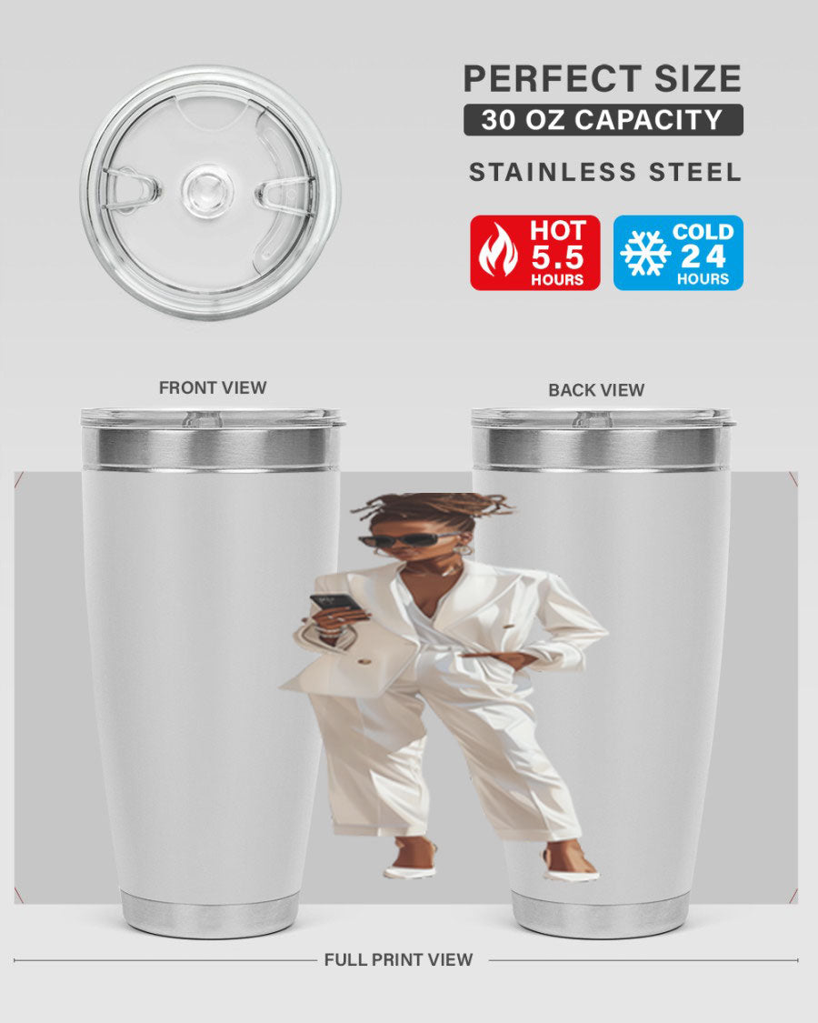 Stylish African American girl cotton tank top displayed on a mannequin, showcasing its vibrant color and comfortable fit.