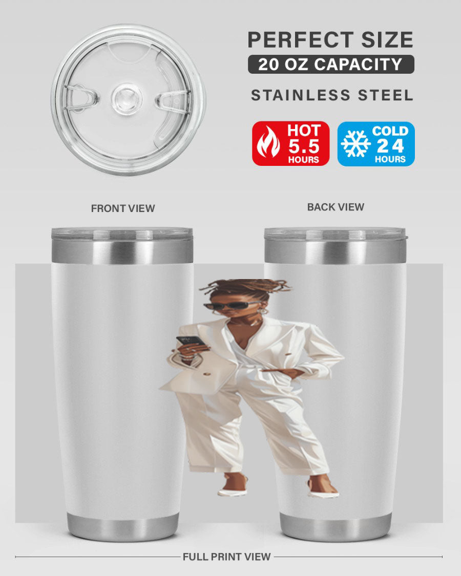 Stylish African American girl cotton tank top displayed on a mannequin, showcasing its vibrant color and comfortable fit.