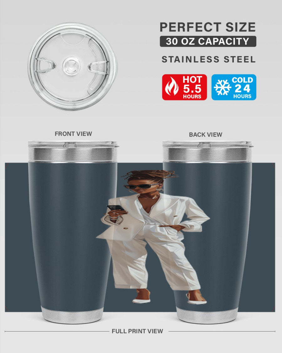 Stylish African American girl cotton tank top displayed on a mannequin, showcasing its vibrant color and comfortable fit.