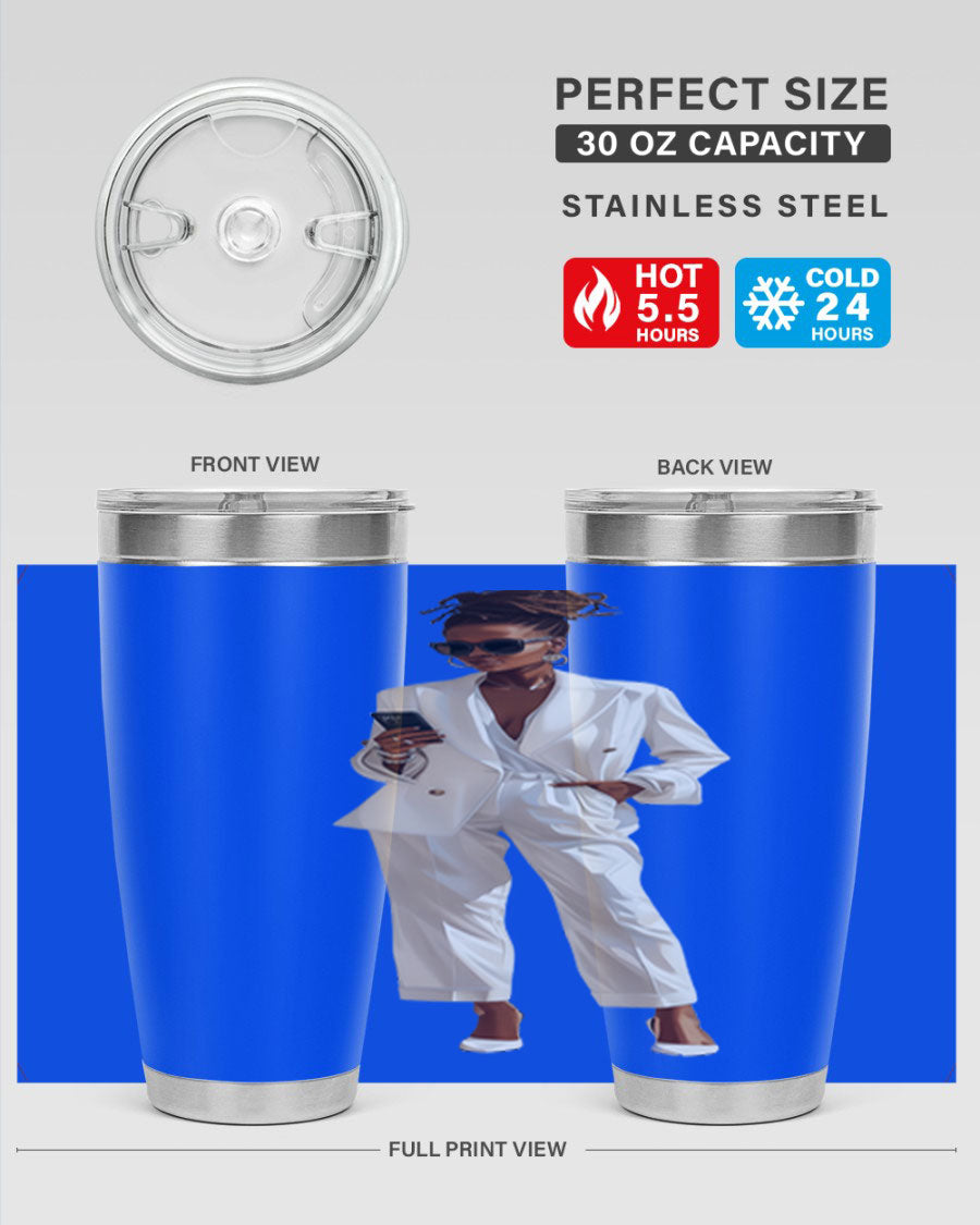 Stylish African American girl cotton tank top displayed on a mannequin, showcasing its vibrant color and comfortable fit.