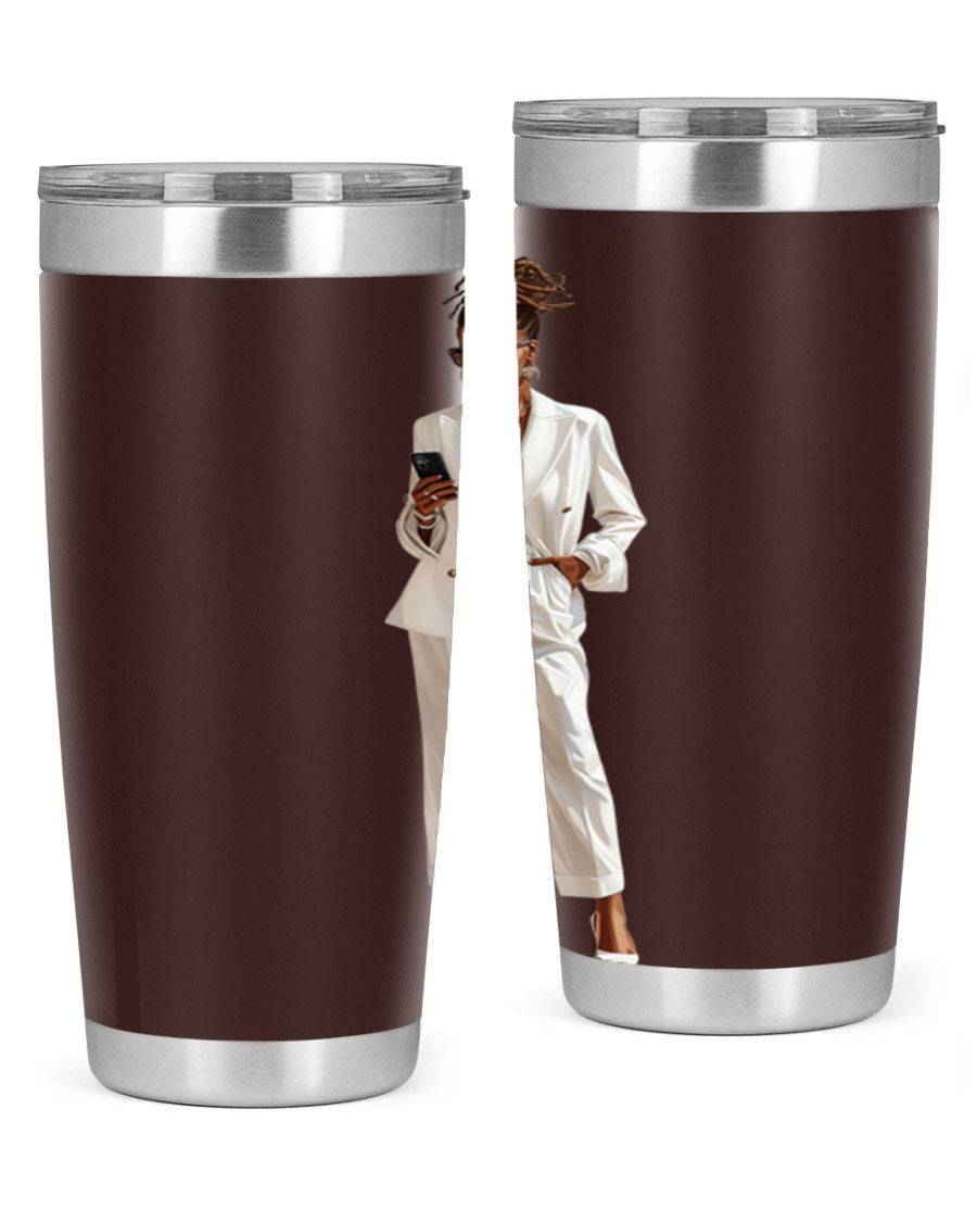 Stylish African American girl cotton tank top displayed on a mannequin, showcasing its vibrant color and comfortable fit.