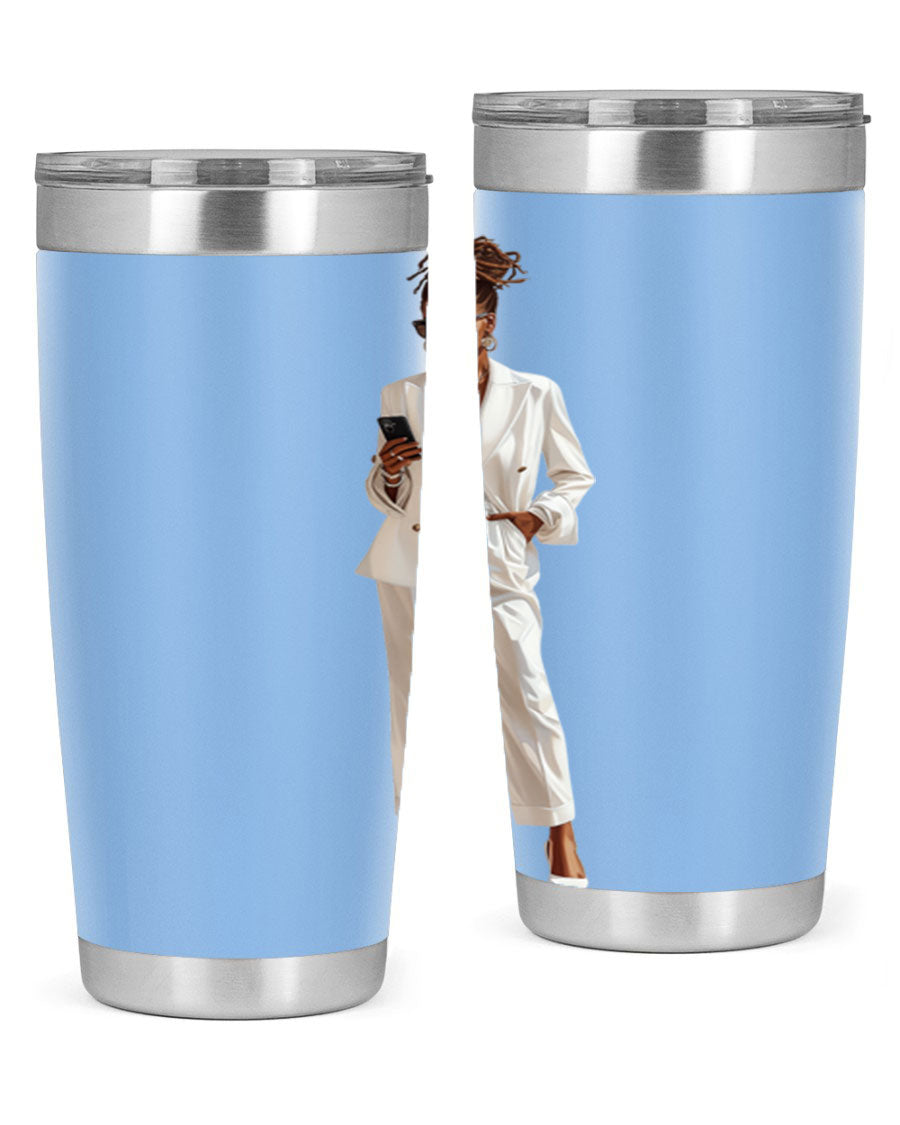 Stylish African American girl cotton tank top displayed on a mannequin, showcasing its vibrant color and comfortable fit.