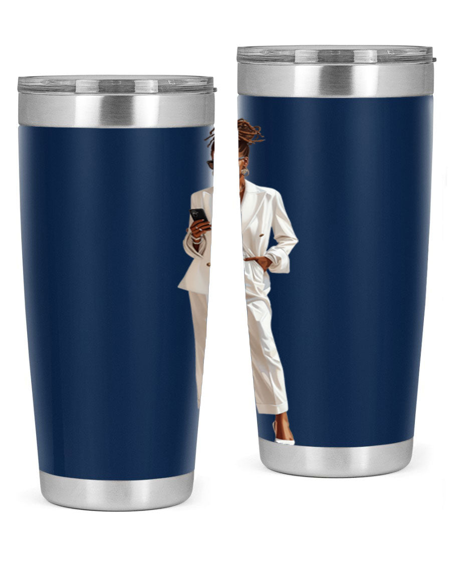 Stylish African American girl cotton tank top displayed on a mannequin, showcasing its vibrant color and comfortable fit.