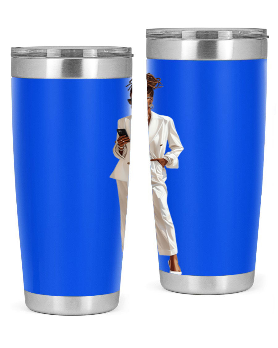 Stylish African American girl cotton tank top displayed on a mannequin, showcasing its vibrant color and comfortable fit.