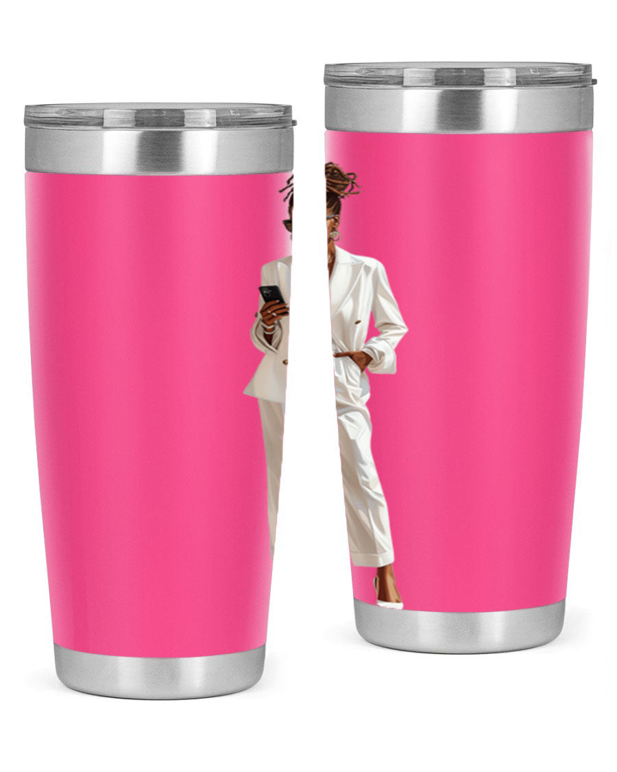 Stylish African American girl cotton tank top displayed on a mannequin, showcasing its vibrant color and comfortable fit.