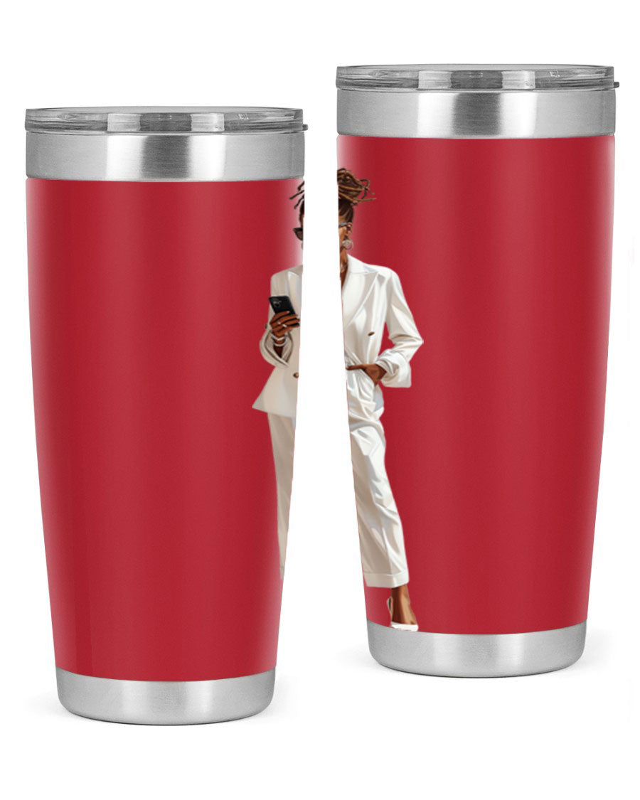 Stylish African American girl cotton tank top displayed on a mannequin, showcasing its vibrant color and comfortable fit.