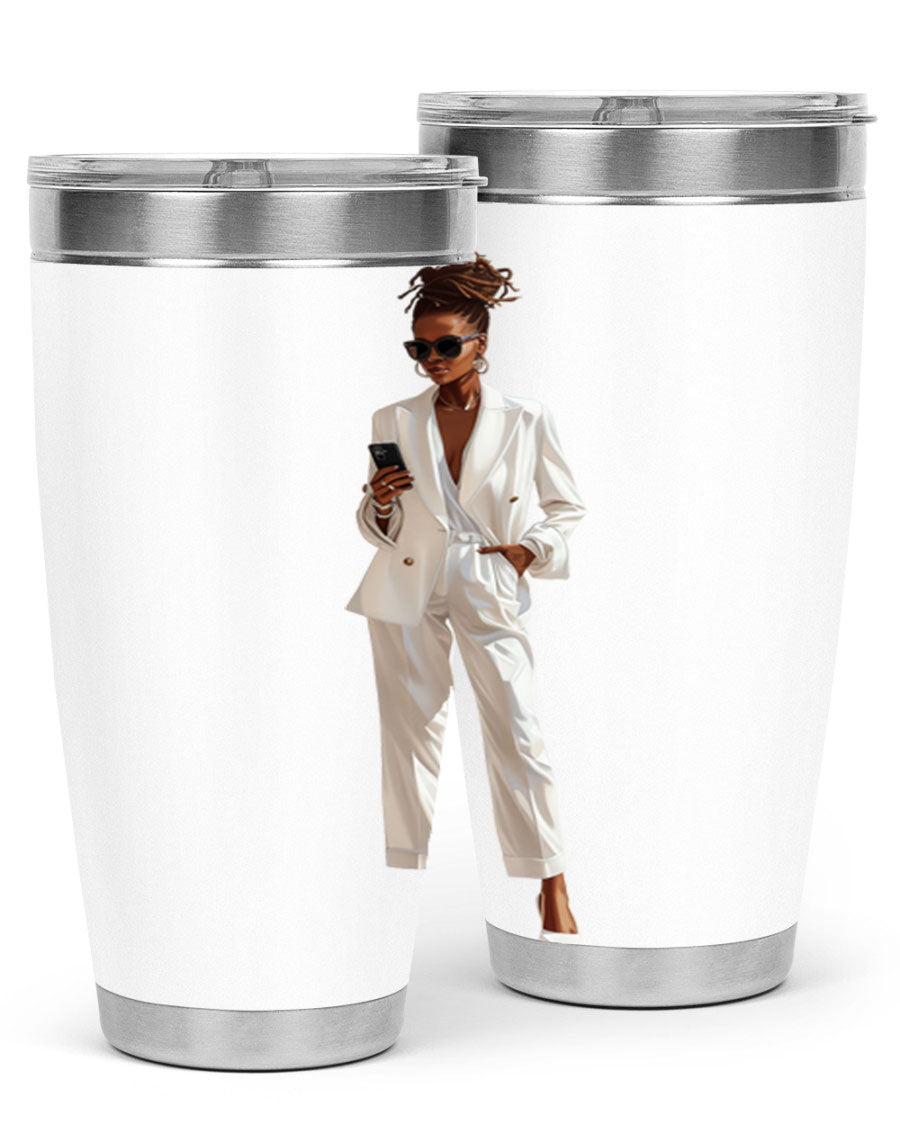 Stylish African American girl cotton tank top displayed on a mannequin, showcasing its vibrant color and comfortable fit.