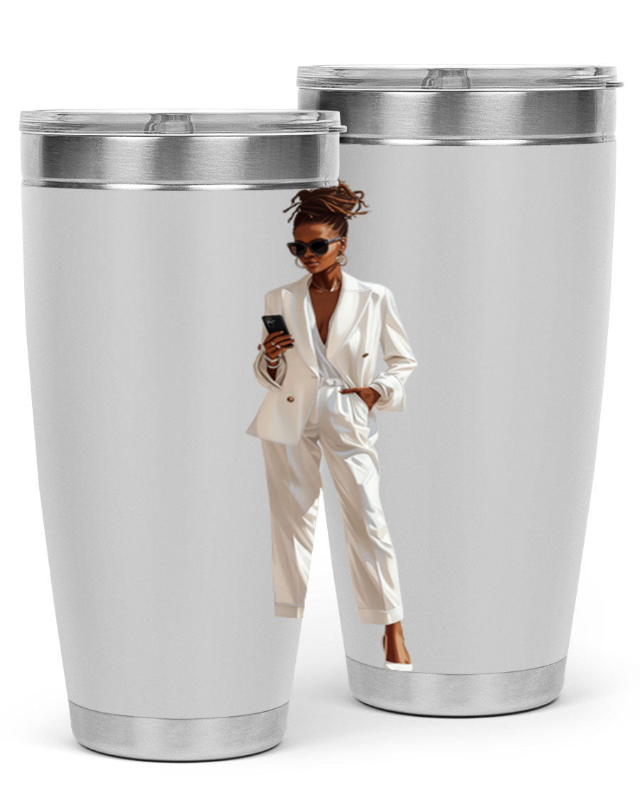 Stylish African American girl cotton tank top displayed on a mannequin, showcasing its vibrant color and comfortable fit.