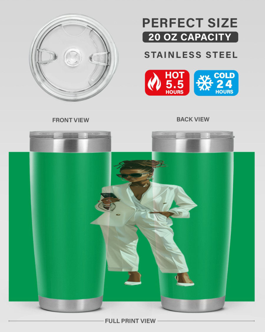 Stylish African American girl cotton tank top displayed on a mannequin, showcasing its vibrant color and comfortable fit.