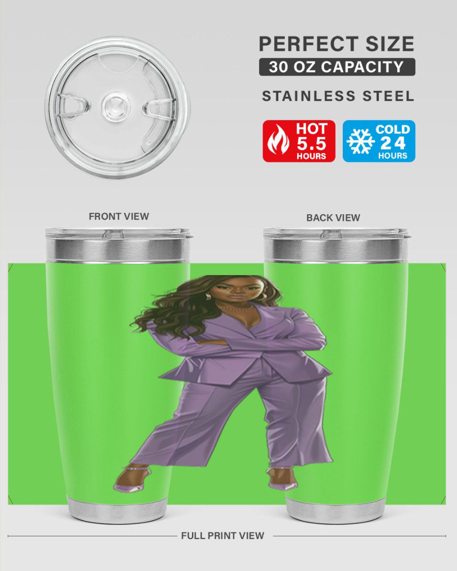 Stylish African American girl cotton tank top displayed on a mannequin, showcasing vibrant colors and unique design.