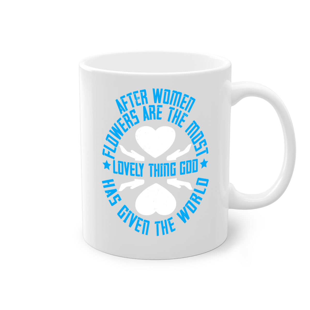 A stylish two-tone ceramic mug featuring a colored handle and interior, available in five vibrant colors, perfect for coffee and tea.