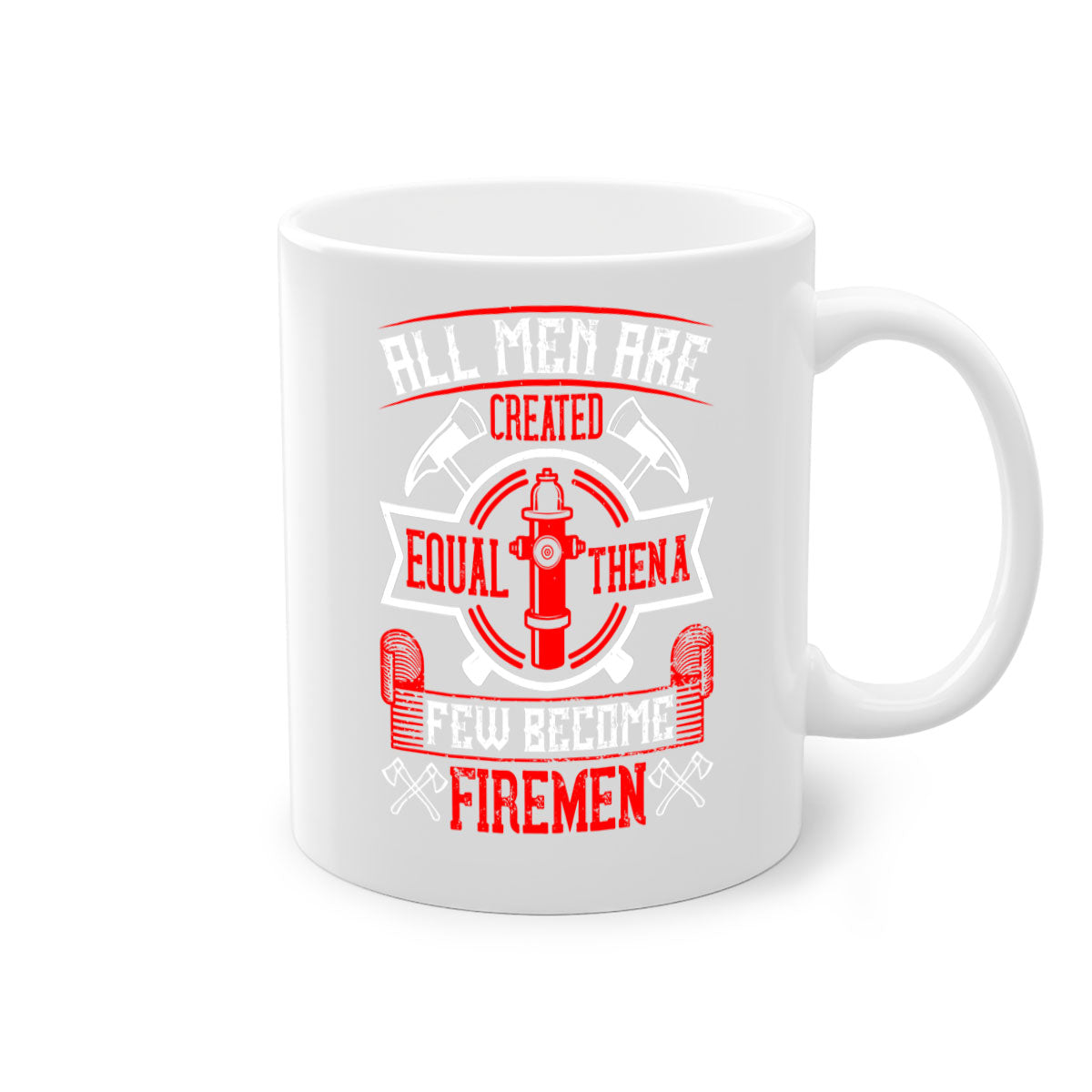 Two-tone ceramic mug with a glossy finish, featuring a colored handle and interior, available in five colors.