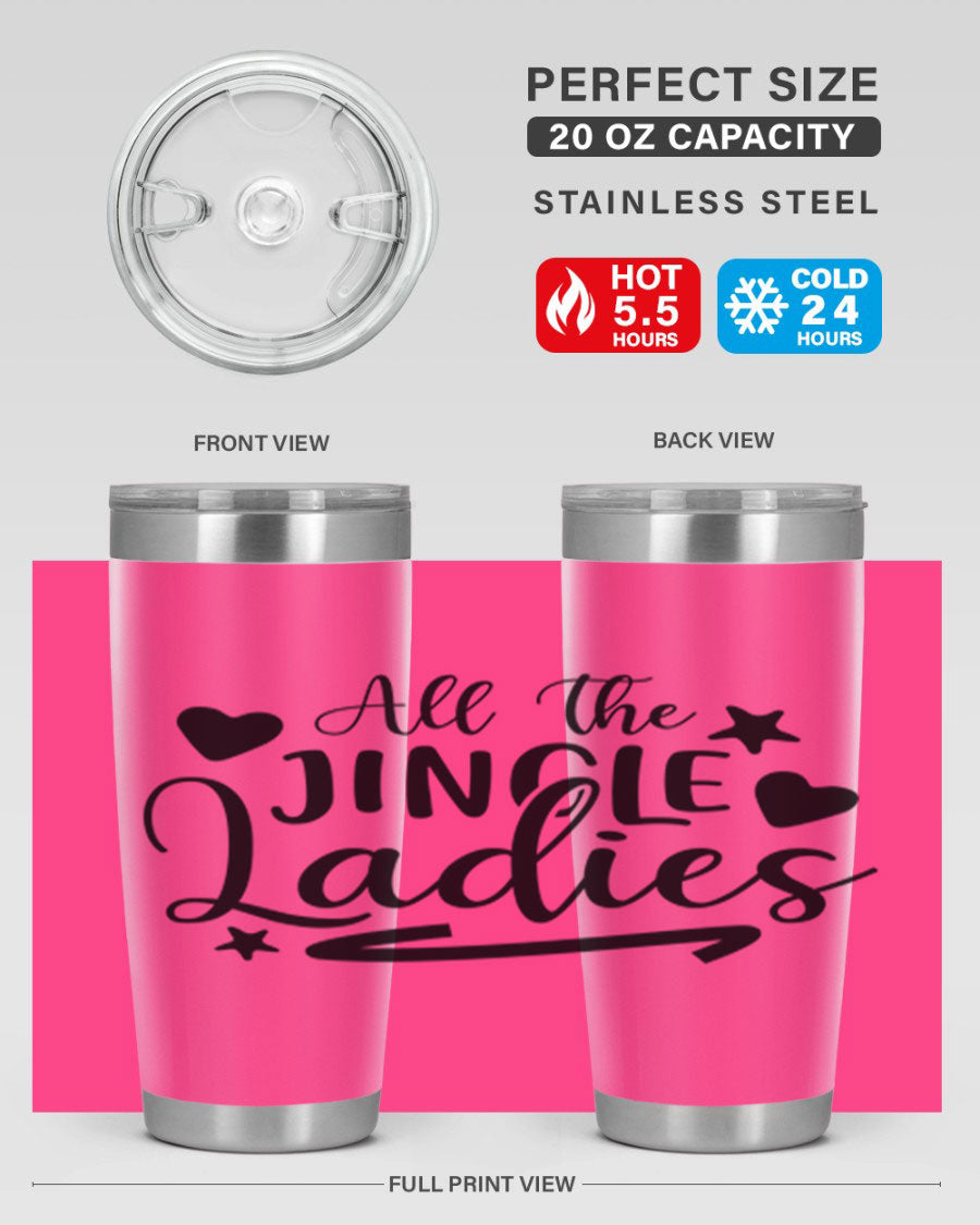 All The Jingle Ladies Cotton Tank featuring a stylish design, made from soft, breathable cotton, perfect for casual wear.