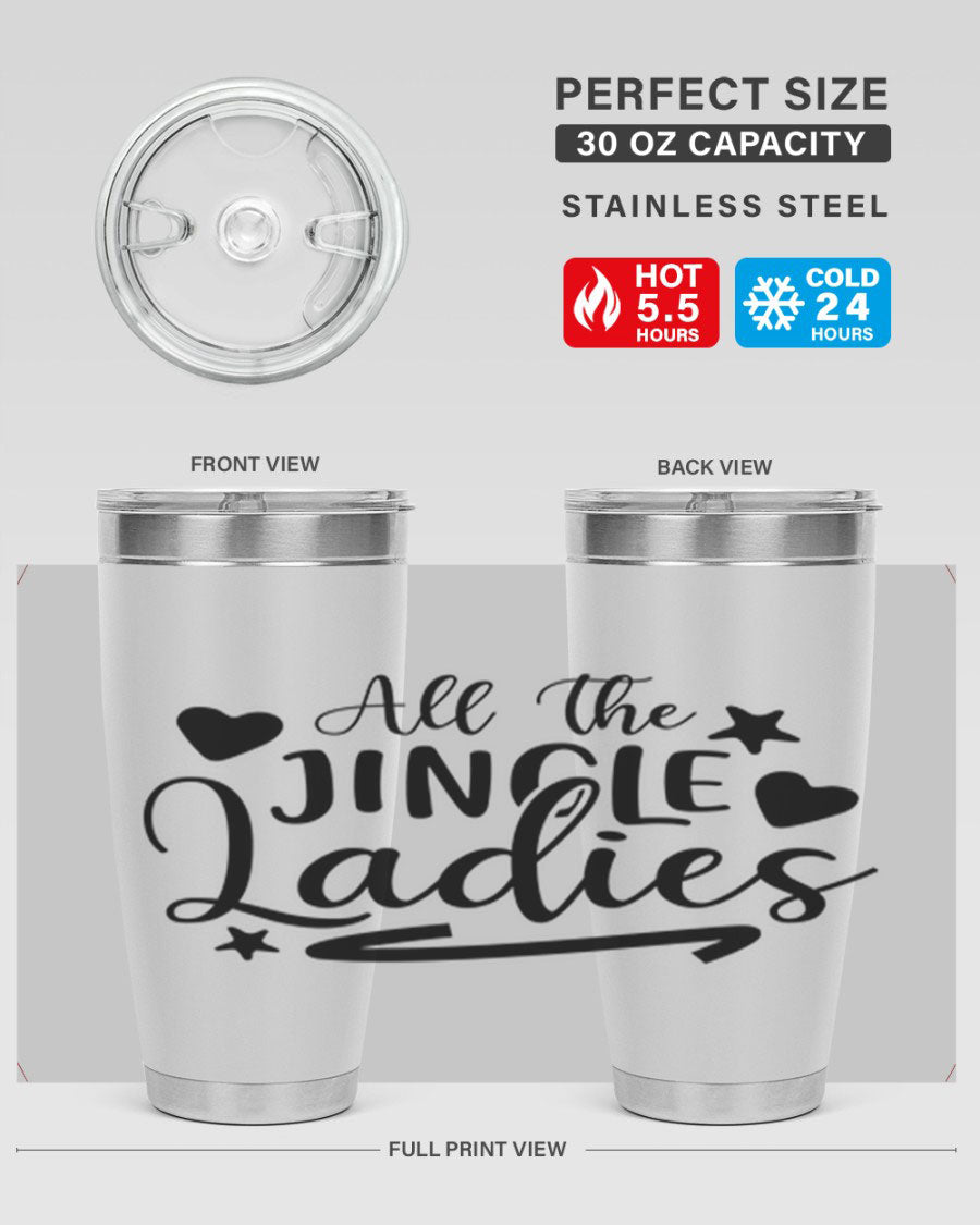 All The Jingle Ladies Cotton Tank featuring a stylish design, made from soft, breathable cotton, perfect for casual wear.