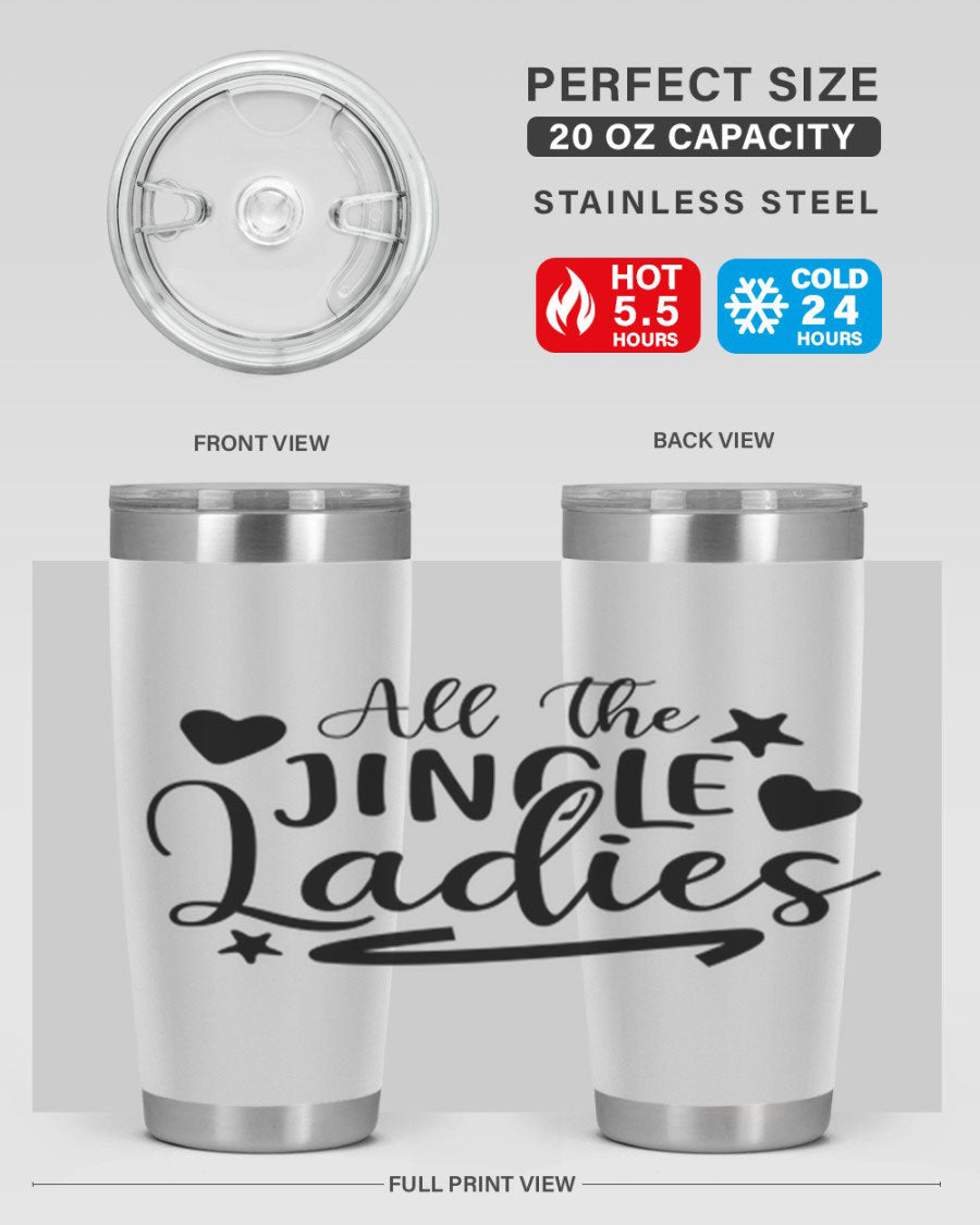 All The Jingle Ladies Cotton Tank featuring a stylish design, made from soft, breathable cotton, perfect for casual wear.