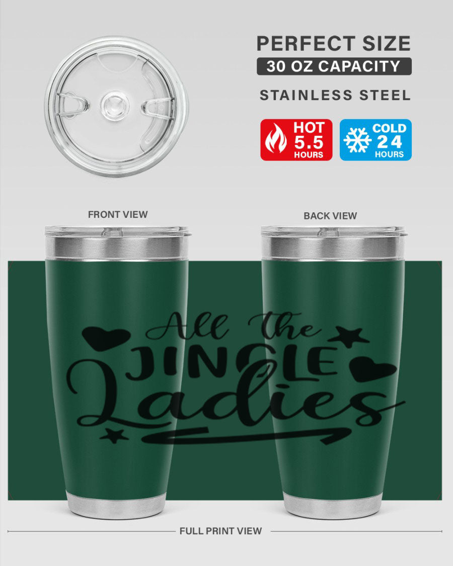 All The Jingle Ladies Cotton Tank featuring a stylish design, made from soft, breathable cotton, perfect for casual wear.