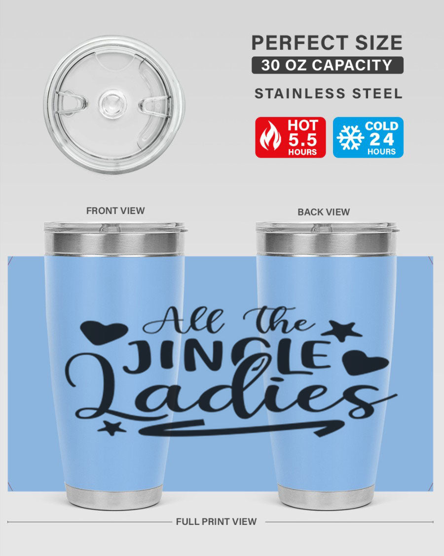 All The Jingle Ladies Cotton Tank featuring a stylish design, made from soft, breathable cotton, perfect for casual wear.