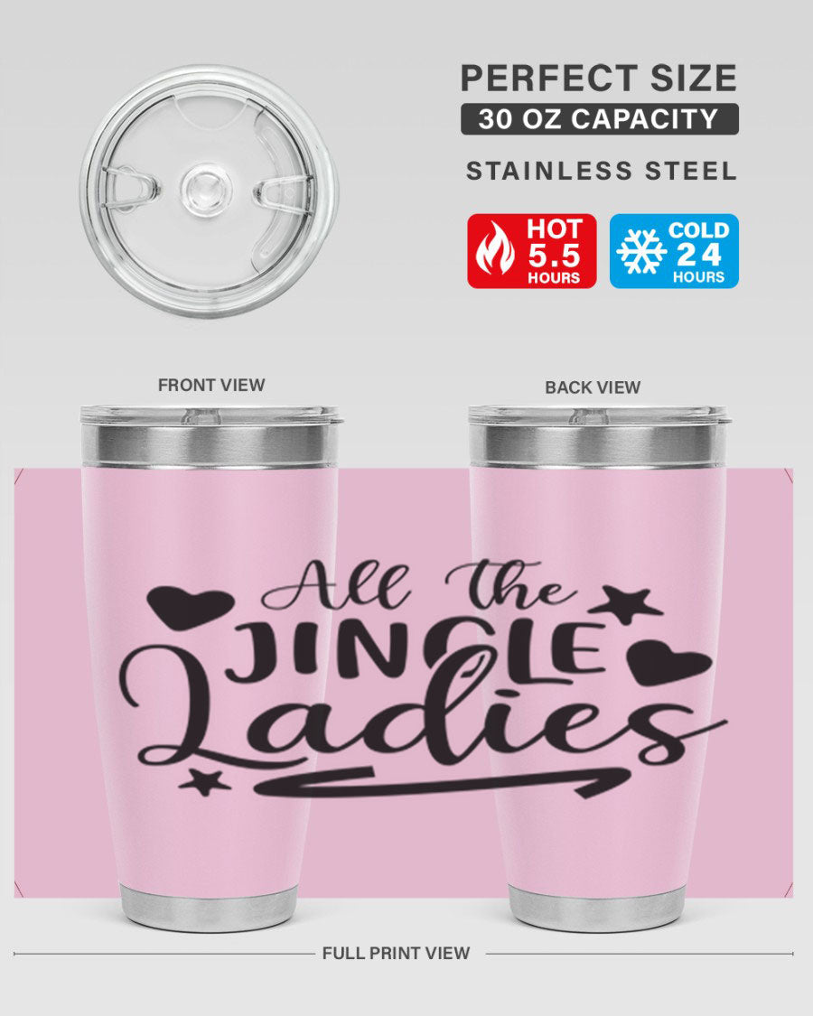 All The Jingle Ladies Cotton Tank featuring a stylish design, made from soft, breathable cotton, perfect for casual wear.