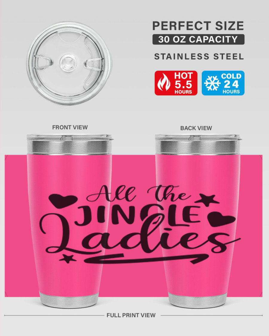 All The Jingle Ladies Cotton Tank featuring a stylish design, made from soft, breathable cotton, perfect for casual wear.