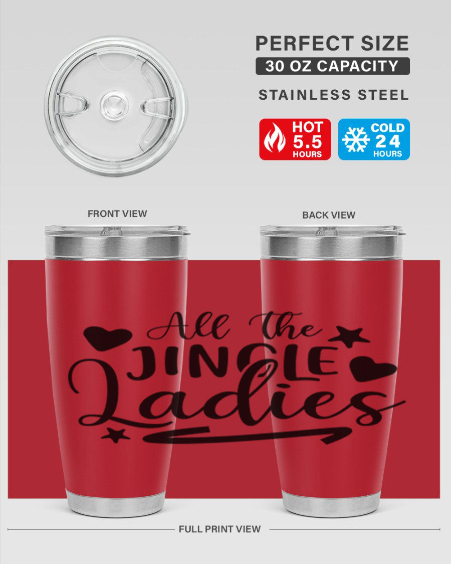 All The Jingle Ladies Cotton Tank featuring a stylish design, made from soft, breathable cotton, perfect for casual wear.