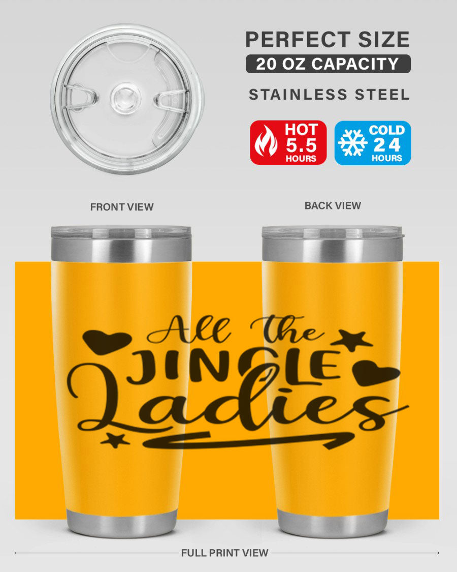 All The Jingle Ladies Cotton Tank featuring a stylish design, made from soft, breathable cotton, perfect for casual wear.