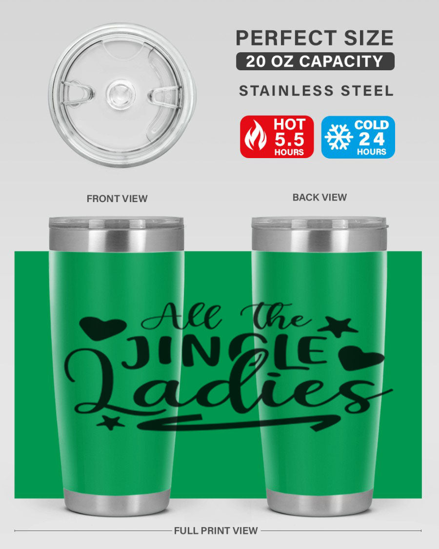 All The Jingle Ladies Cotton Tank featuring a stylish design, made from soft, breathable cotton, perfect for casual wear.