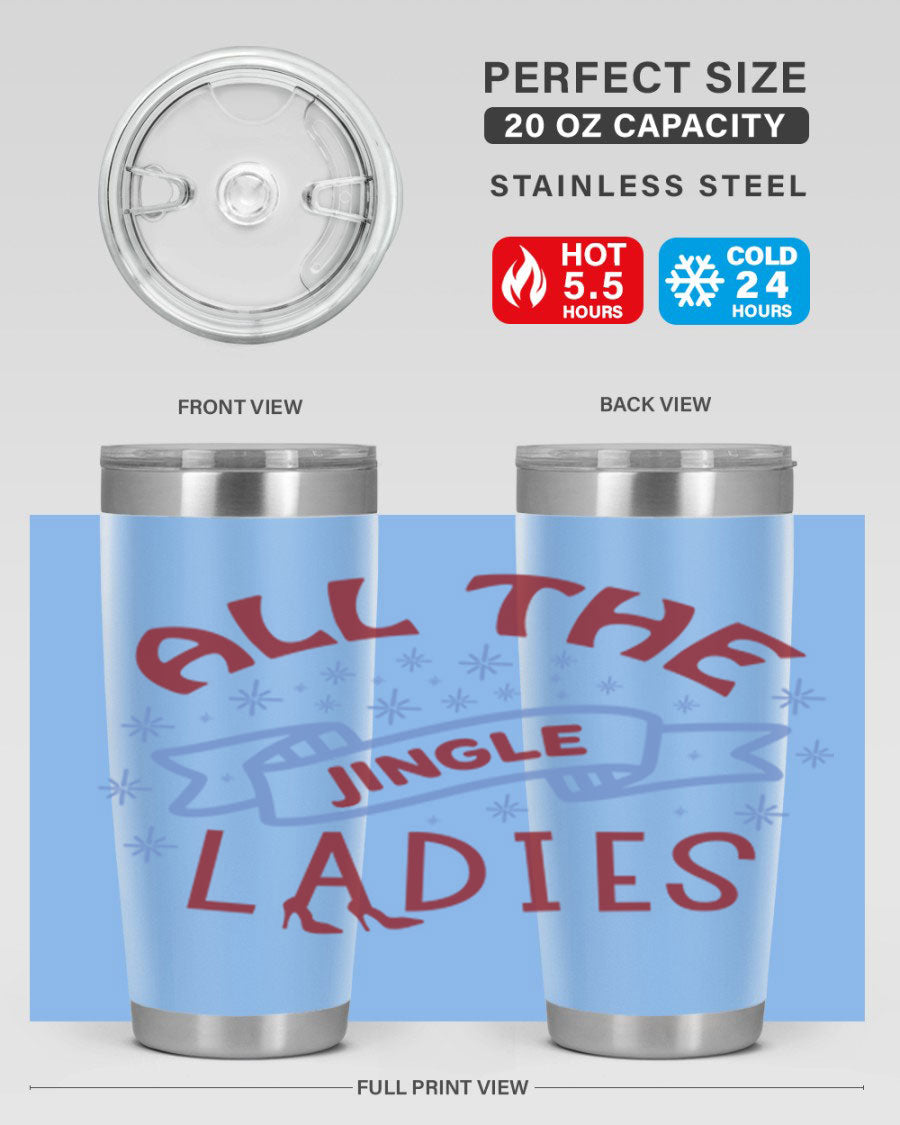 All The Jingle Ladies Cotton Tank in a stylish design, showcasing its soft fabric and comfortable fit, perfect for casual wear.