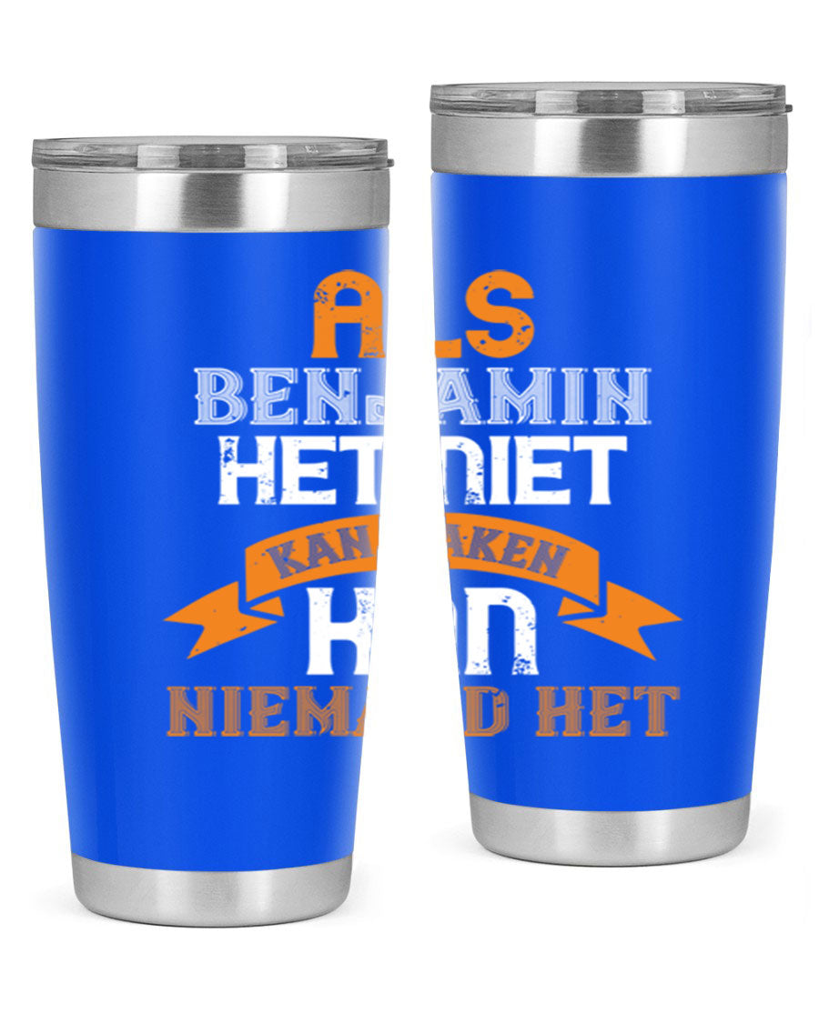 A stylish 20oz and 30oz stainless steel tumbler with a press-in lid, designed for keeping drinks hot or cold, featuring a unique print for grandpa or papa.