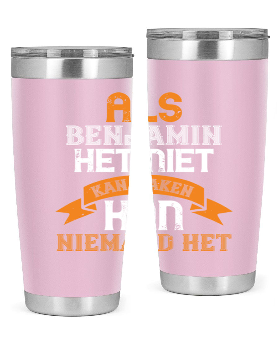 A stylish 20oz and 30oz stainless steel tumbler with a press-in lid, designed for keeping drinks hot or cold, featuring a unique print for grandpa or papa.