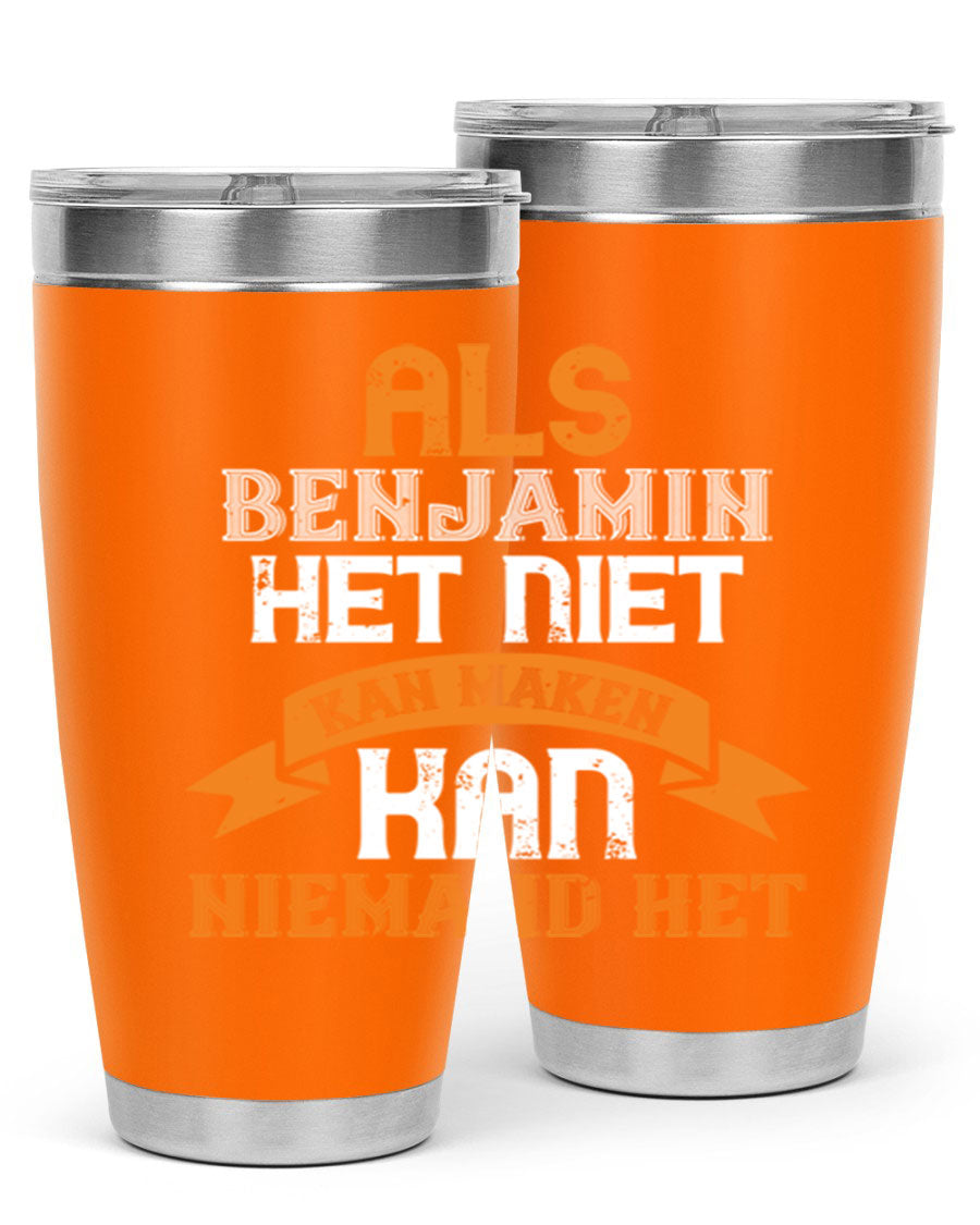 A stylish 20oz and 30oz stainless steel tumbler with a press-in lid, designed for keeping drinks hot or cold, featuring a unique print for grandpa or papa.