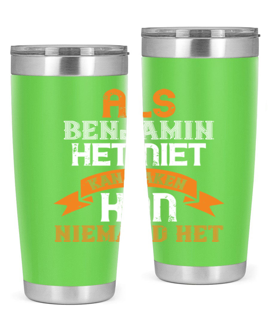 A stylish 20oz and 30oz stainless steel tumbler with a press-in lid, designed for keeping drinks hot or cold, featuring a unique print for grandpa or papa.