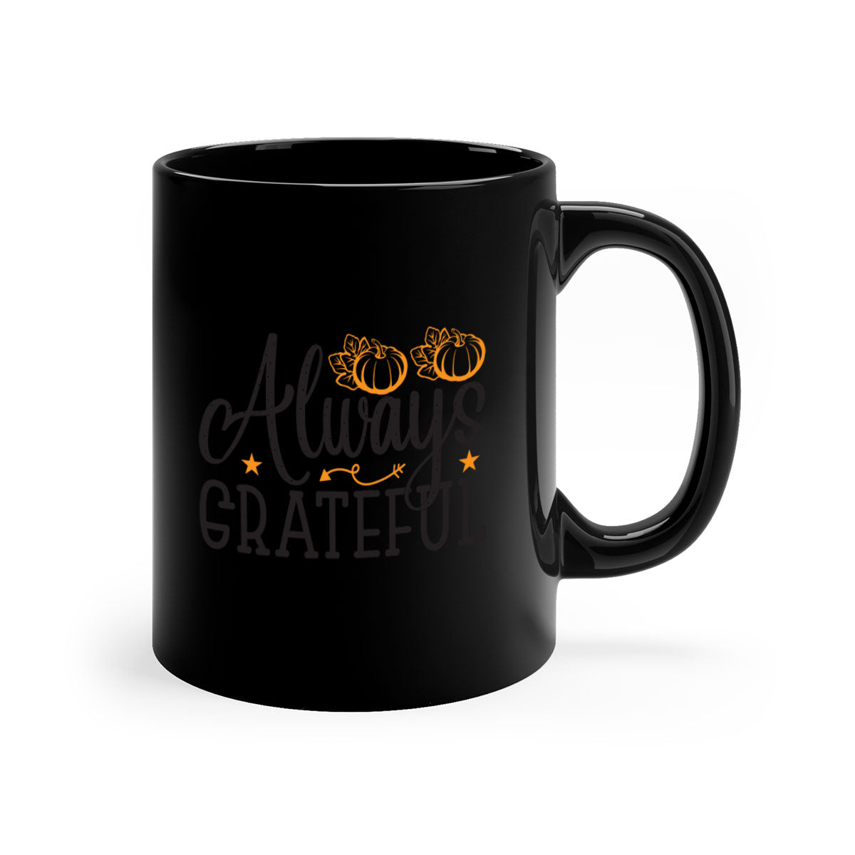 Alwaysgrateful 9# Mug featuring a two-tone design with a colored handle and interior, available in multiple colors.