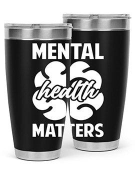 Alzheimer's Awareness 20oz Tumbler featuring double wall vacuum stainless steel design with a vibrant print promoting Alzheimer's awareness.