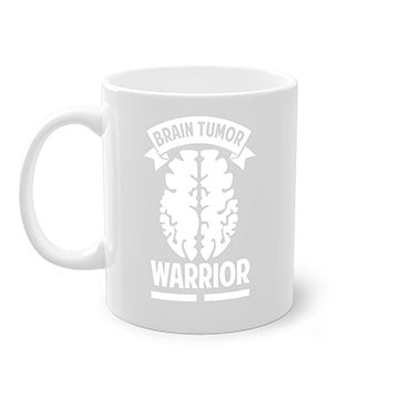 Alzheimer's awareness mug featuring a glossy finish, colorful handle, and interior, available in multiple colors and sizes.