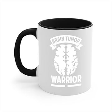 Alzheimer's awareness mug featuring a glossy finish, colorful handle, and interior, available in multiple colors and sizes.
