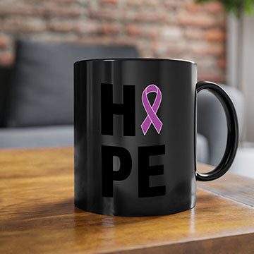 Alzheimer's Awareness Style 35# Mug with colorful handle and glossy finish, available in multiple colors and sizes.