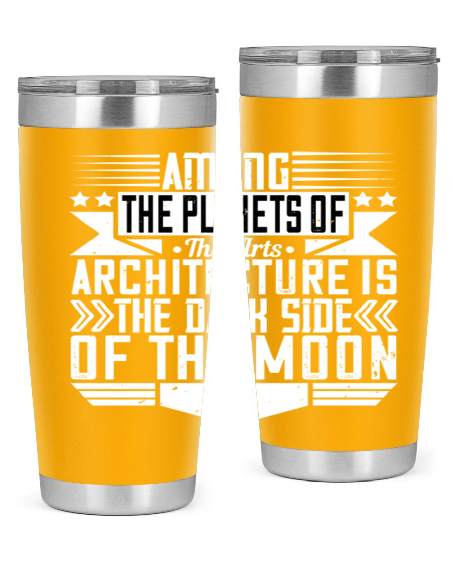 Among the Planets 20oz and 30oz Tumblers showcasing double wall vacuum stainless steel design with a drink-thru lid.