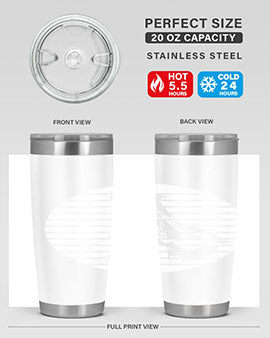 Anime art 196# tumbler featuring double wall vacuum stainless steel design with vibrant anime graphics.