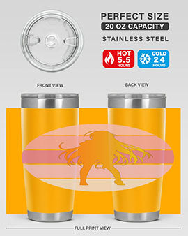 Anime art 200# Tumbler featuring vibrant anime designs, double wall vacuum stainless steel construction, and a drink-thru lid.